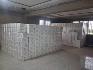 Cartons of Transparent/ White Nitrile Gloves (Wholesale)