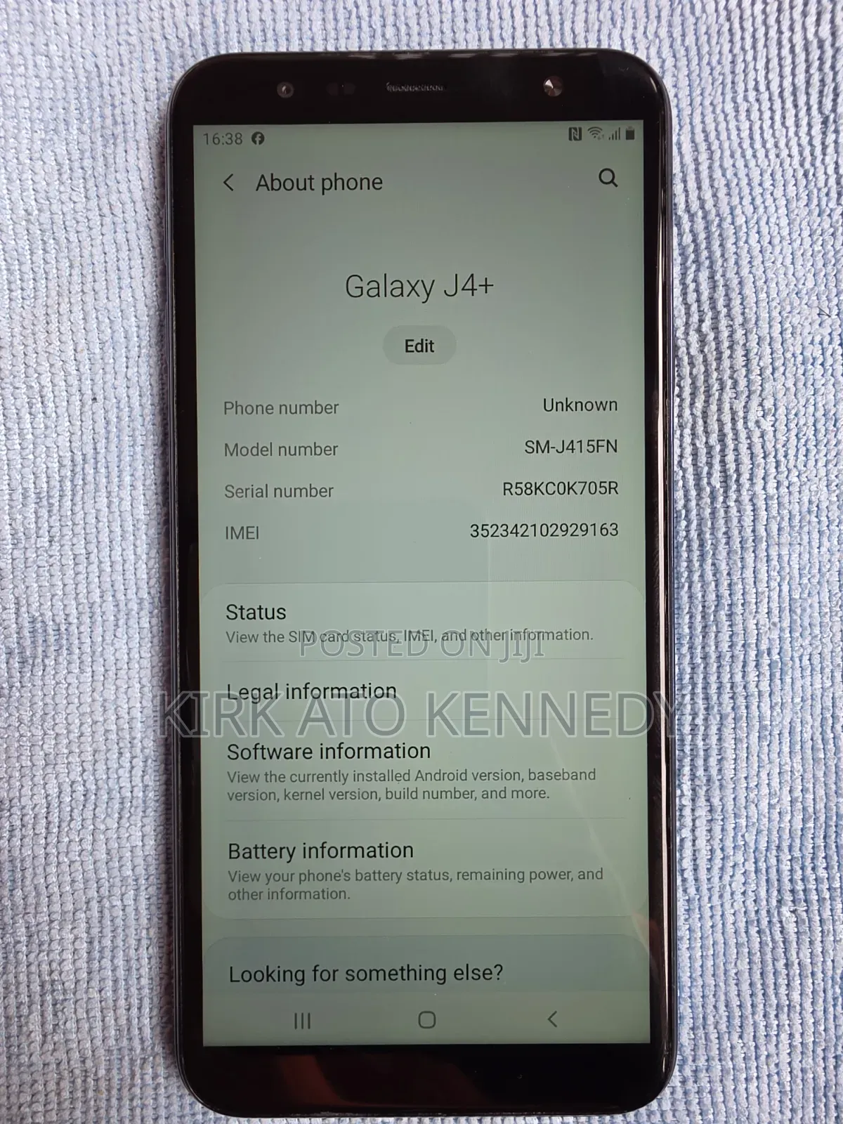 Samsung Galaxy J4 Plus 32 GB Black