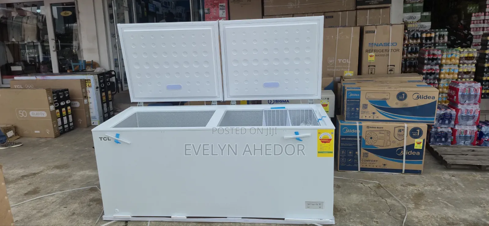 TCL Chest Freezer 708L White Colour Brand New Available for Sale