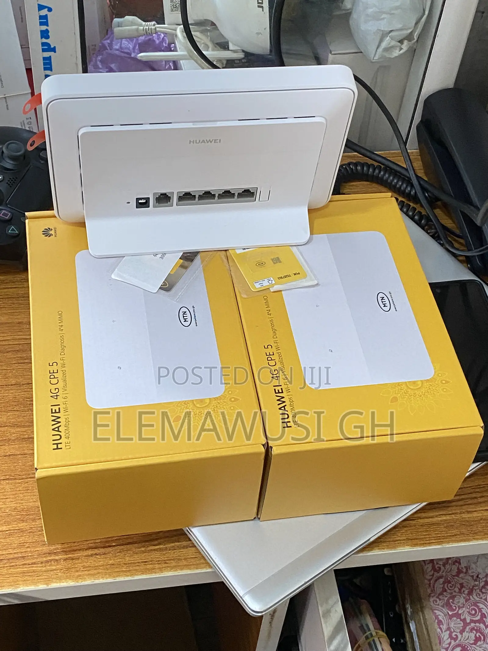 MTN Turbonet Router With Data Sim (Cat 13, Connects 128 Devices Wifi6