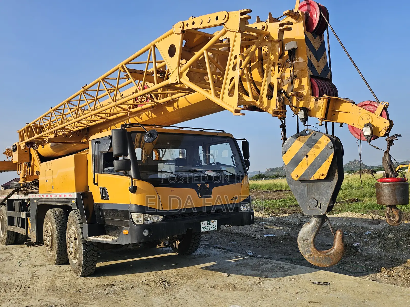 70 Ton XCMG Truck Crane for Rent With Operator
