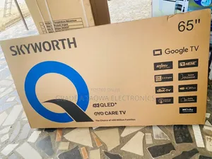 120Hz Panel Skyworth 65inch QLED Google TV