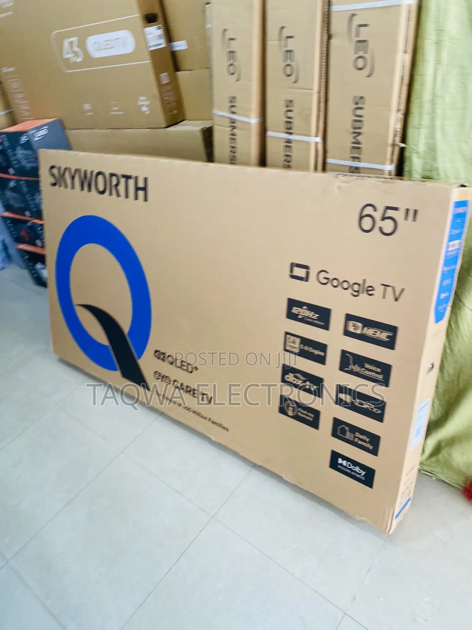 Finest Skyworth 65 Inch QLED Smart TV