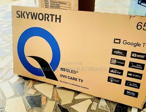 Dolby Vision/Atmos Skyworth 65inch QLED Google TV
