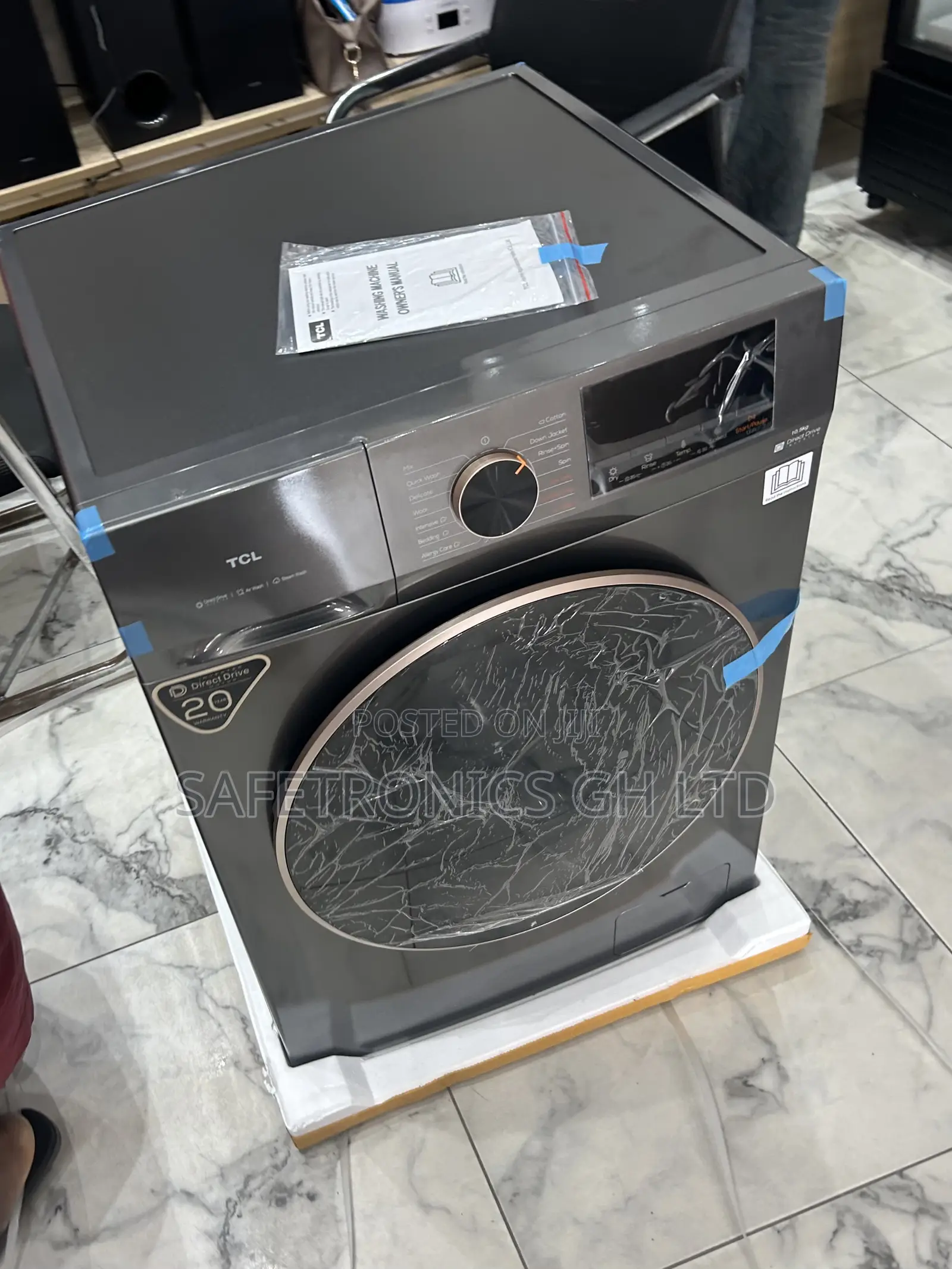 Kindly Check TCL Washer 10.5Kg Dryer 6Kgs Washing Machine