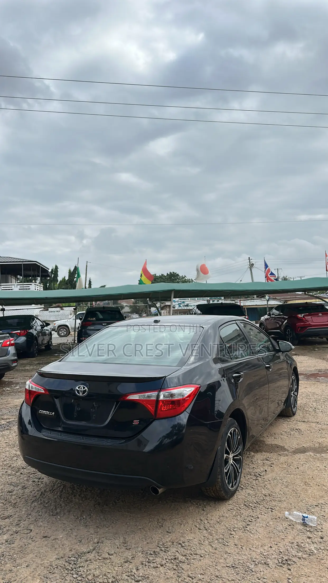 Toyota Corolla S Plus 4dr Sedan (1.8L 4cyl CVT) 2015 Black