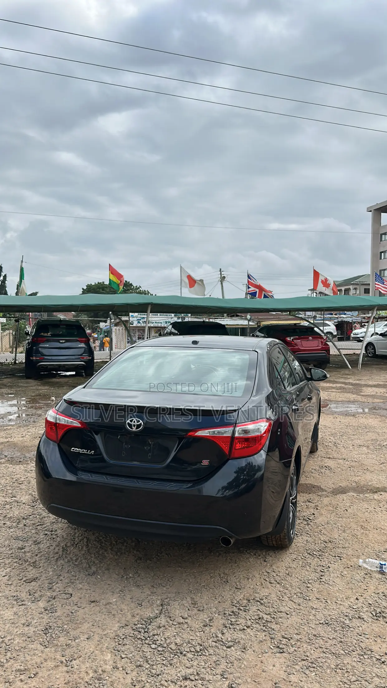 Toyota Corolla S Plus 4dr Sedan (1.8L 4cyl CVT) 2015 Black