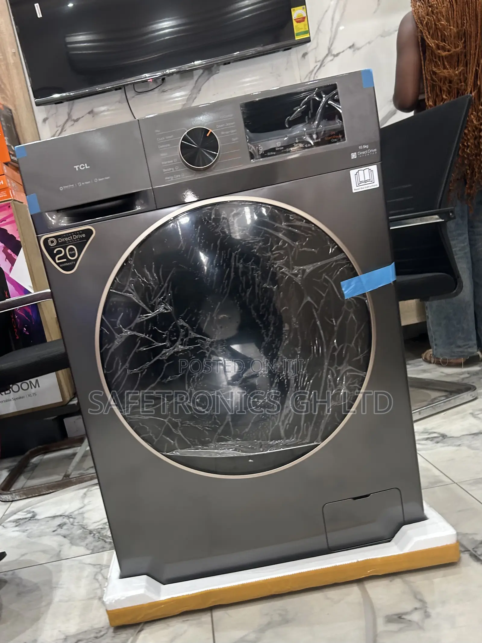 Ultra Modern TCL Washer 10.5Kg Dryer 6Kgs Washing Machine