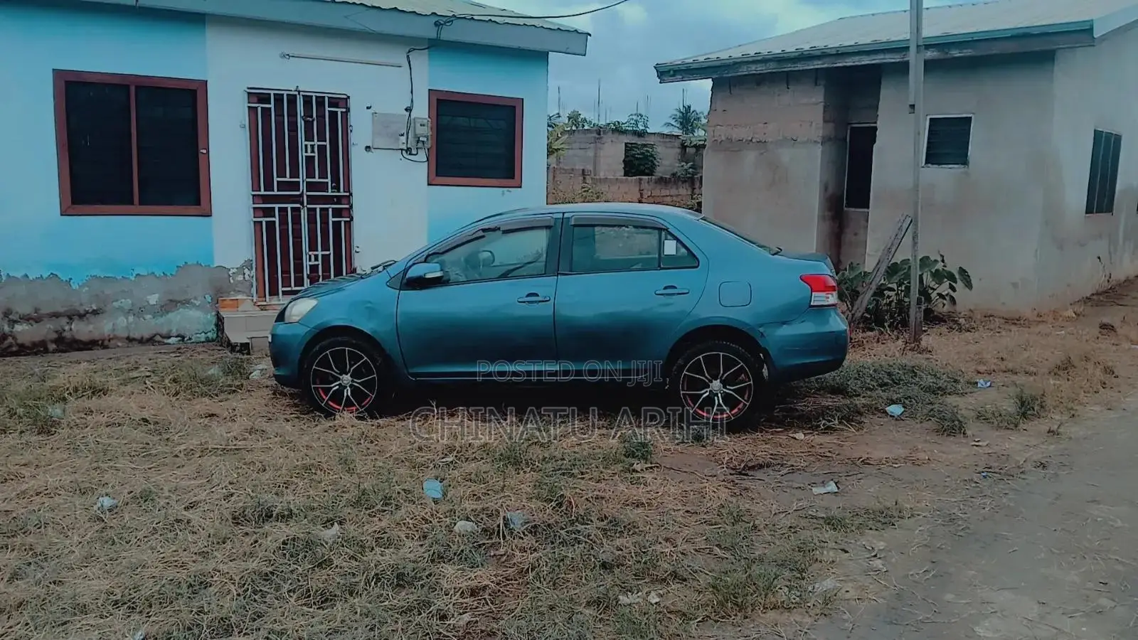 Toyota Belta 2012 Blue