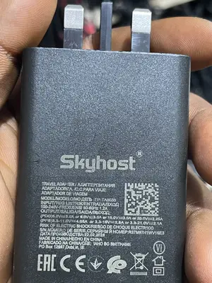 Skyhost Super Fast Charger for Type C Phones, 2 Type C Ports 65w, 25w