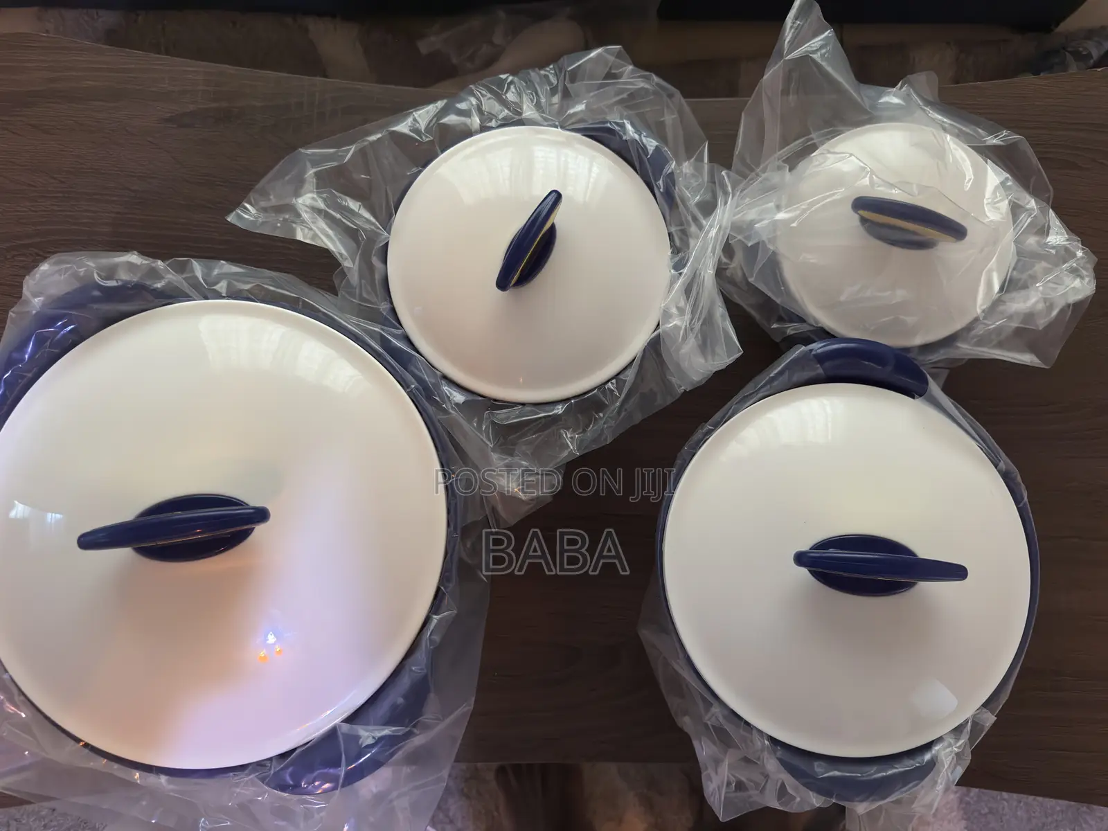 4pcs VTCL Satin Ceramic Gold Insulated Bowls