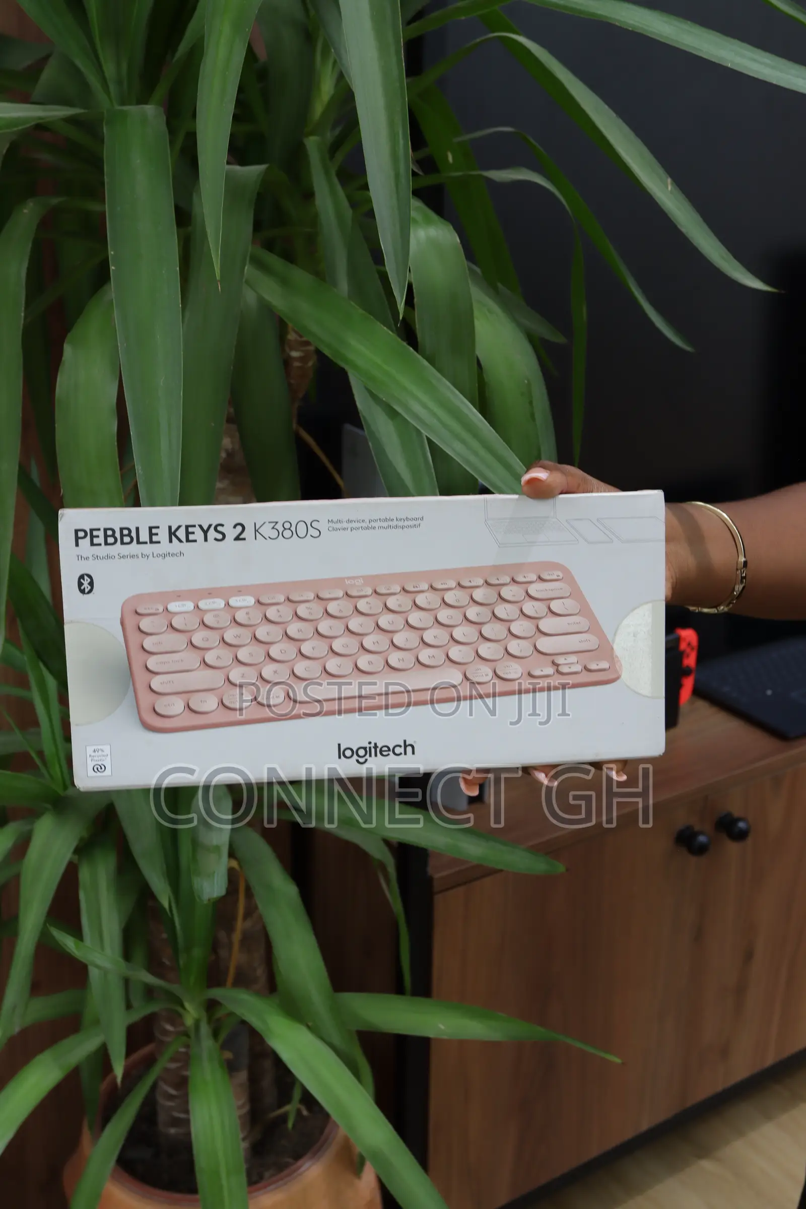 Logitech Pebble Keys 2 K380s - Pink,