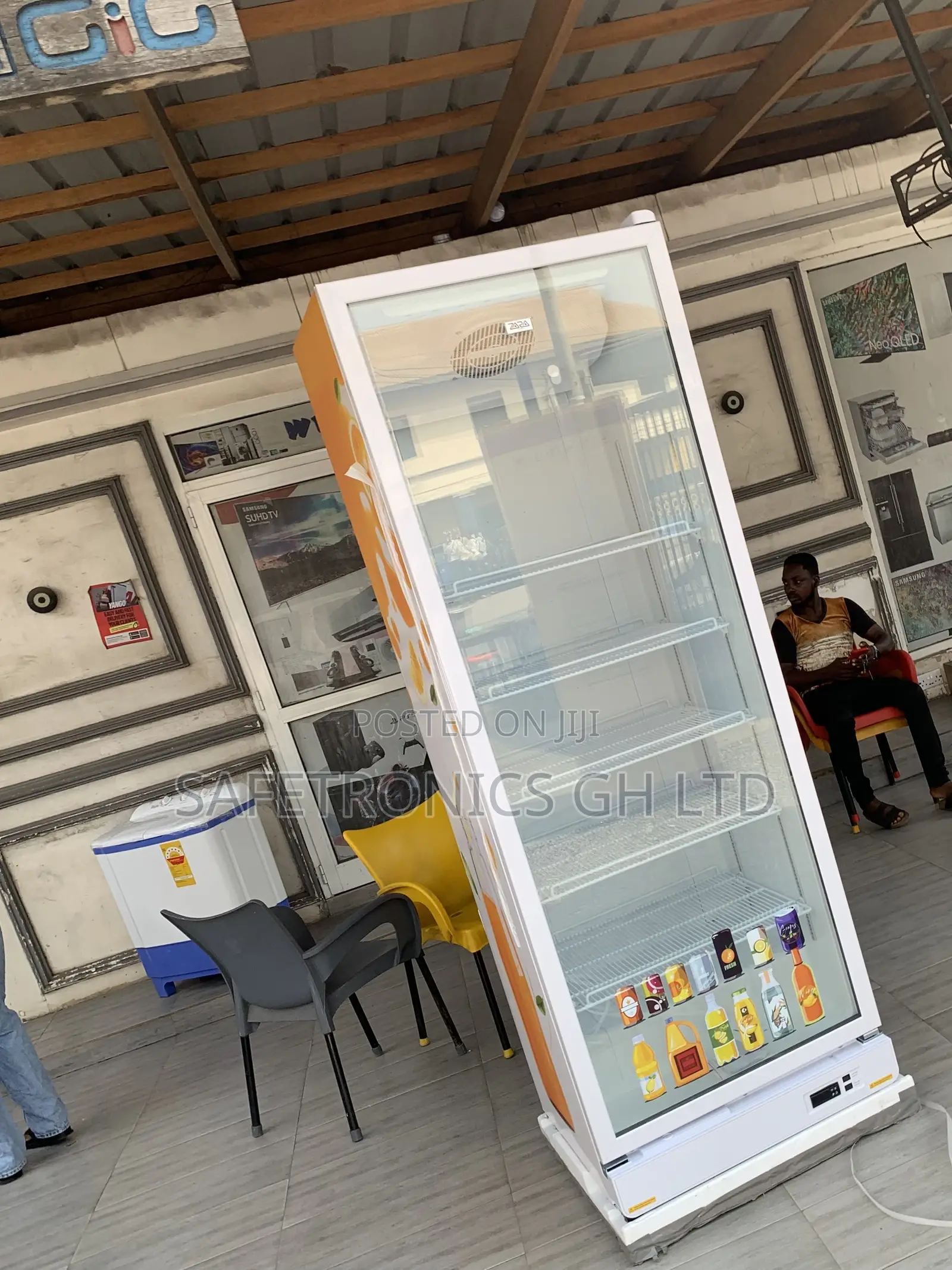 Newest Version Zara-600dfg Display Fridge 591Ltr