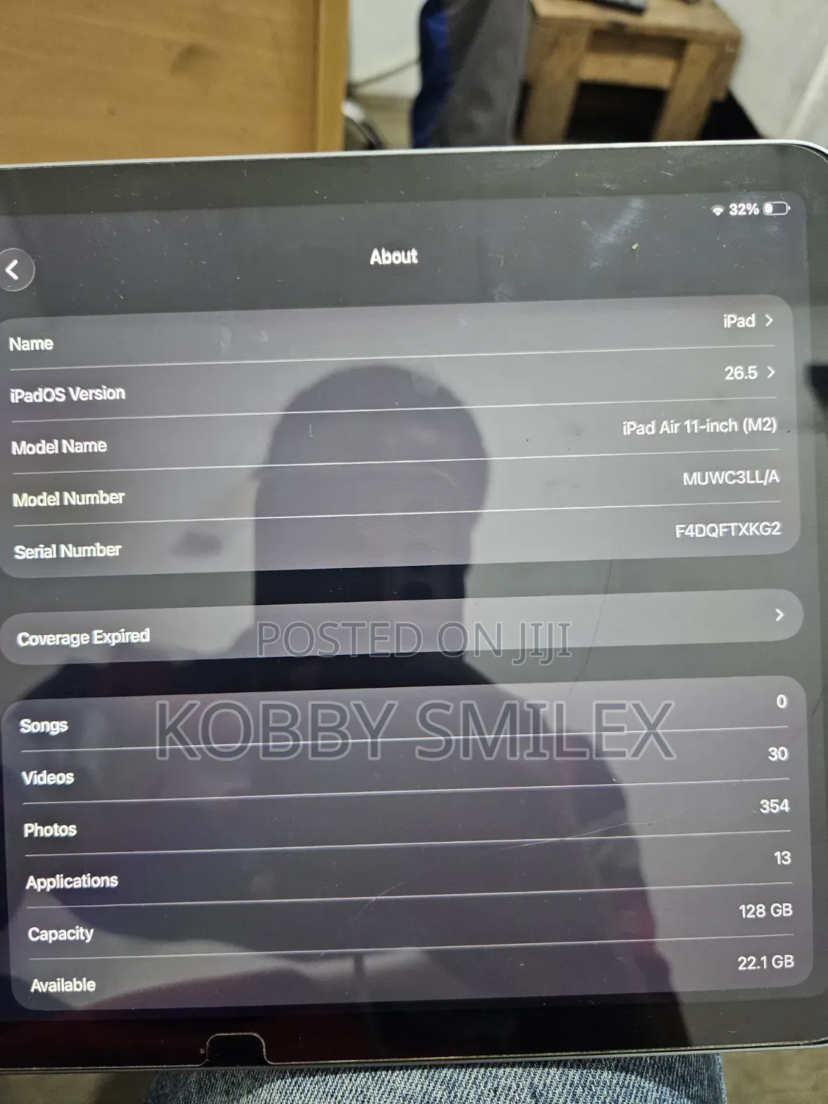 Apple iPad Air 11 (2024) 128 GB Silver