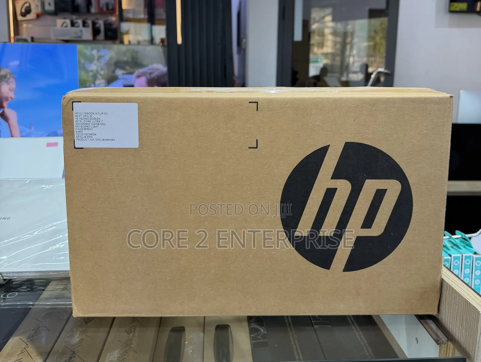 New Laptop HP EliteBook X Flip G1i 32GB Intel Core Ultra 7 SSD 512GB