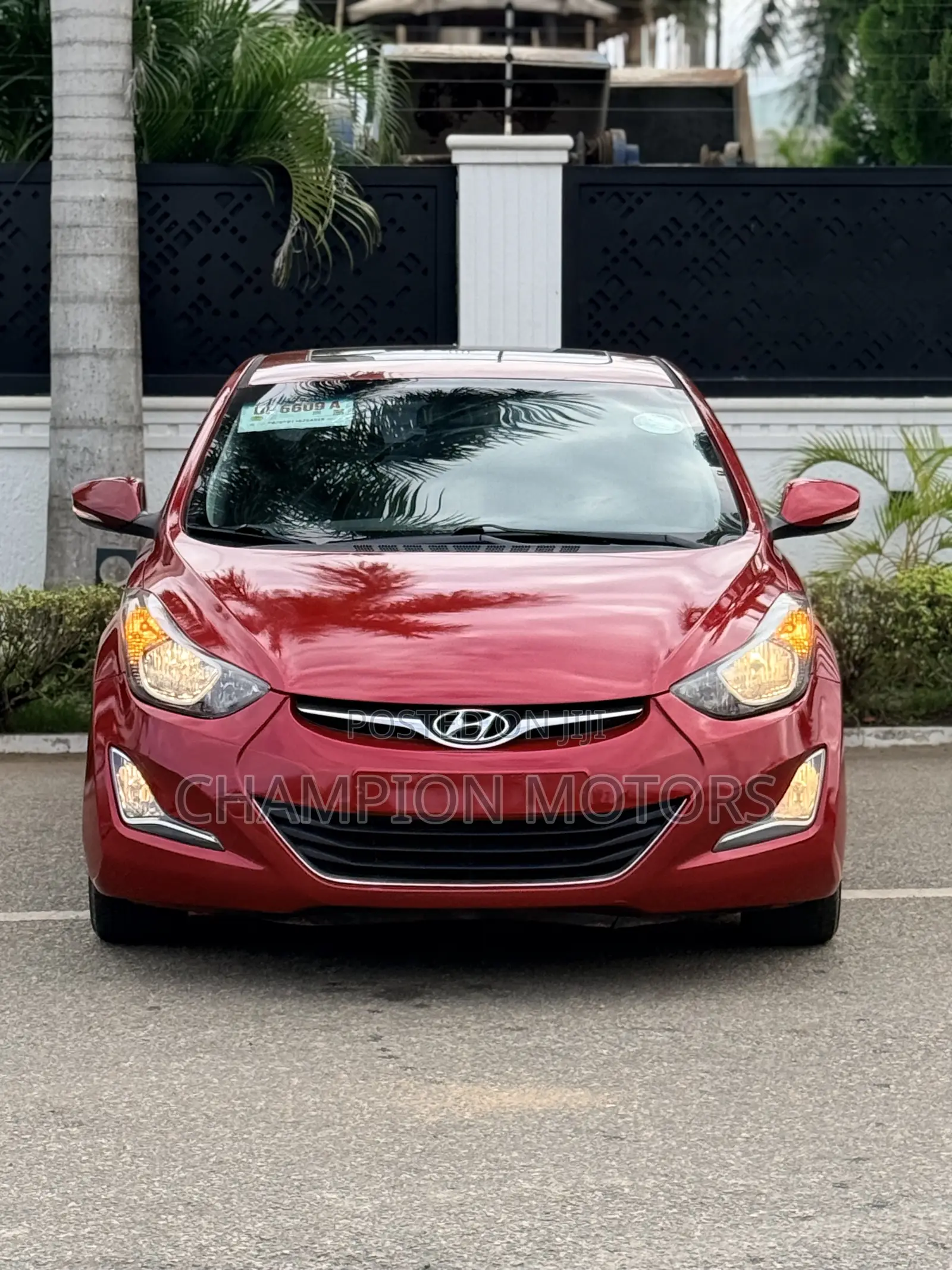 Hyundai Elantra 2015 Red