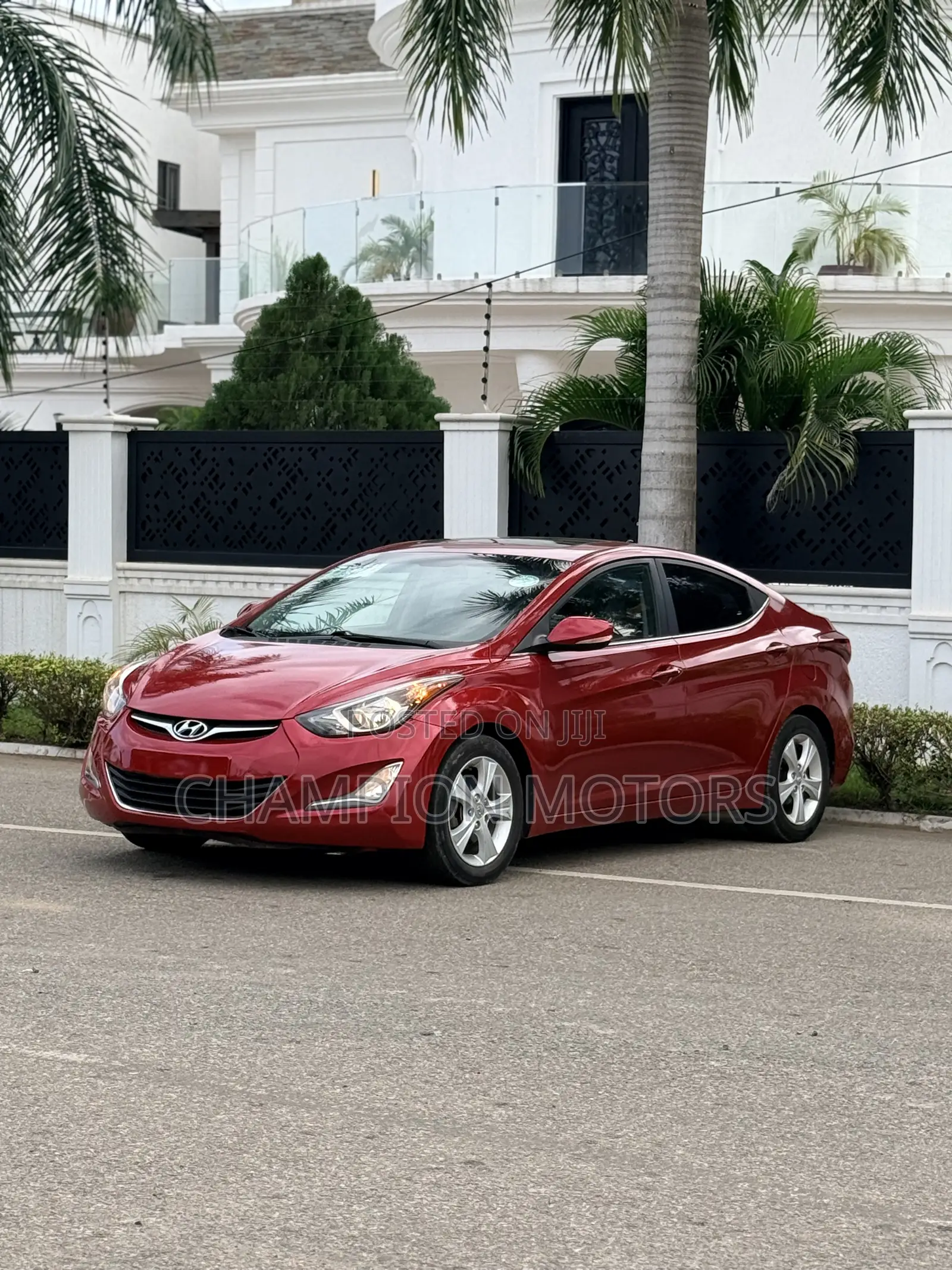 Hyundai Elantra 2015 Red