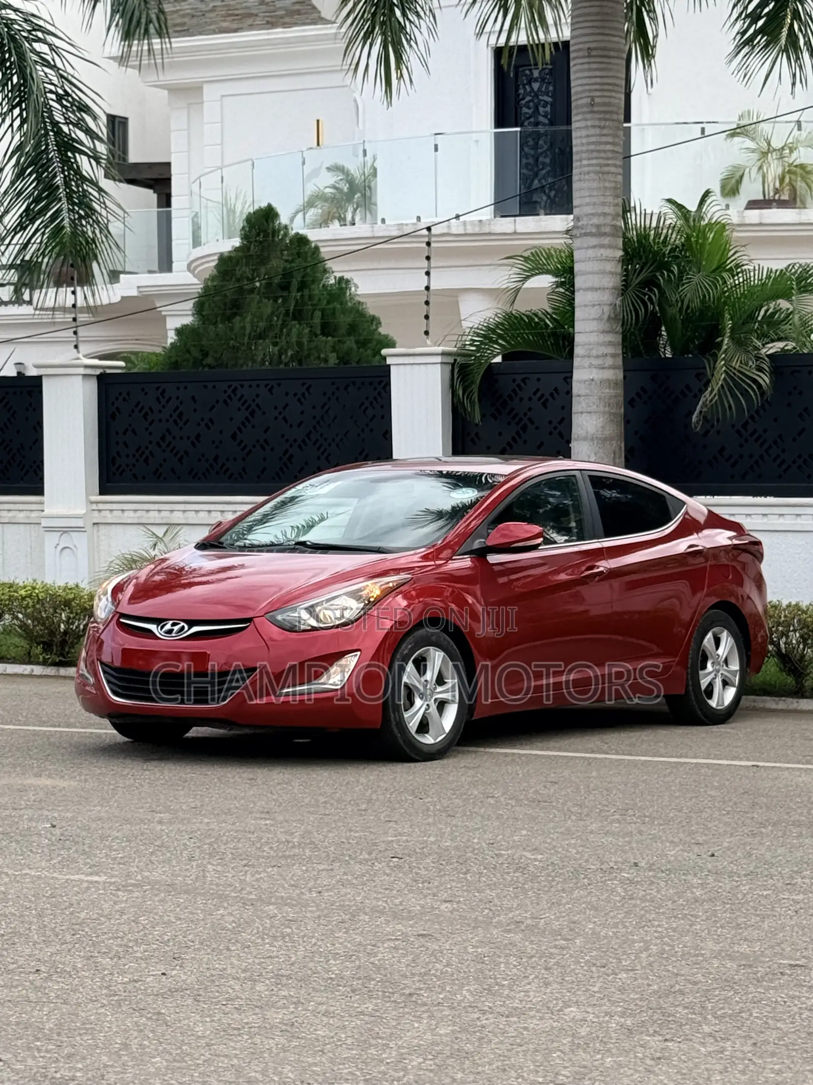 Hyundai Elantra 2015 Red