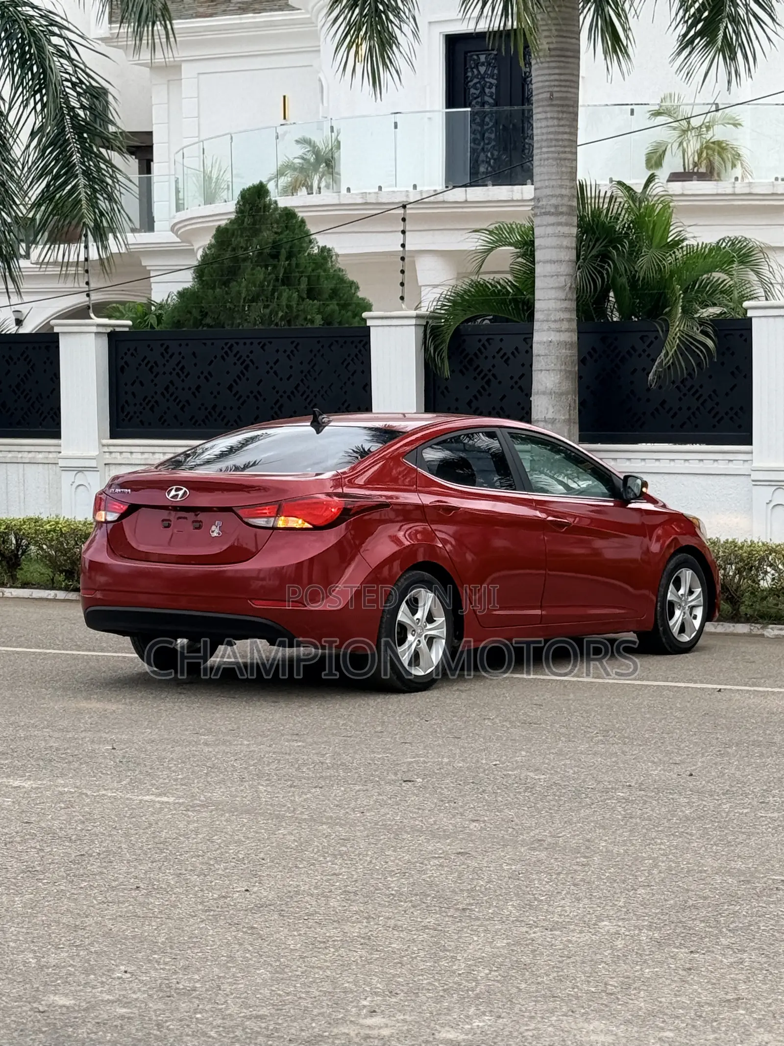 Hyundai Elantra 2015 Red