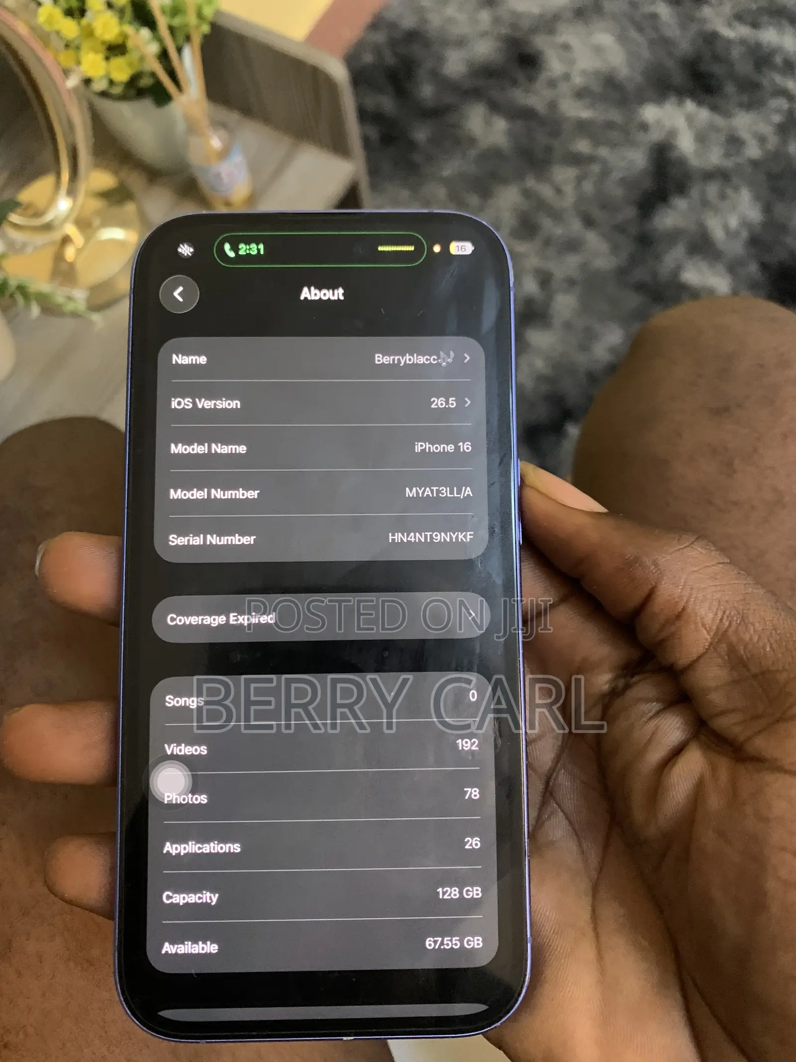 Apple iPhone 16 128 GB Blue