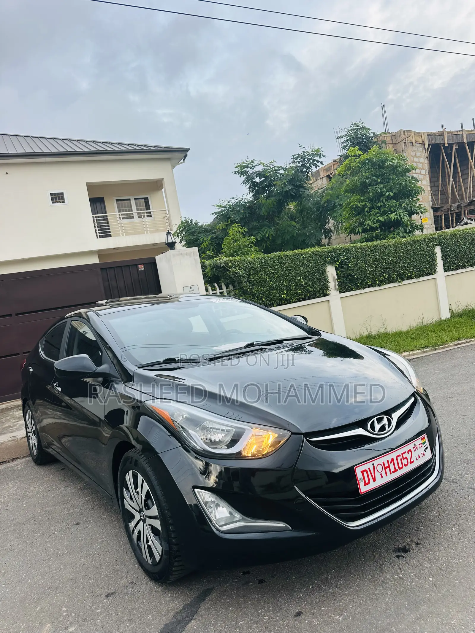 Hyundai Elantra Limited Sedan FWD (1.8L 4cyl 6A) 2016 Black