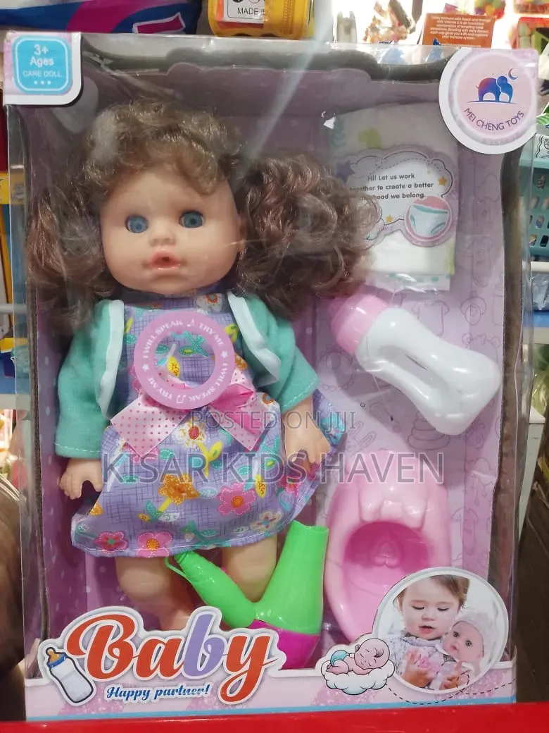 Cute Baby Doll With Music and Accessories
