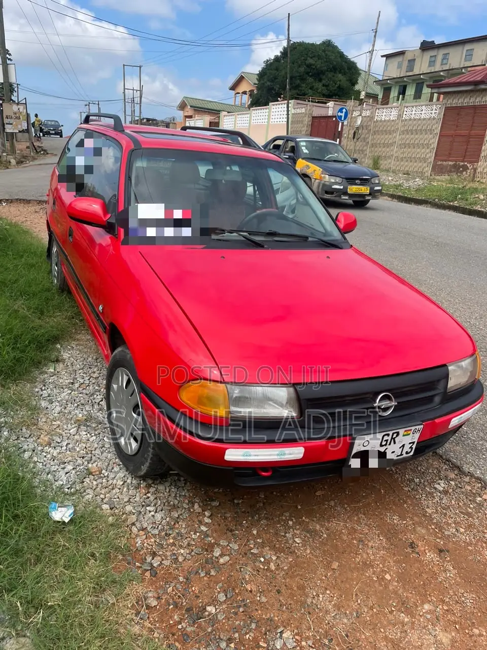 Opel Astra 2007 Red
