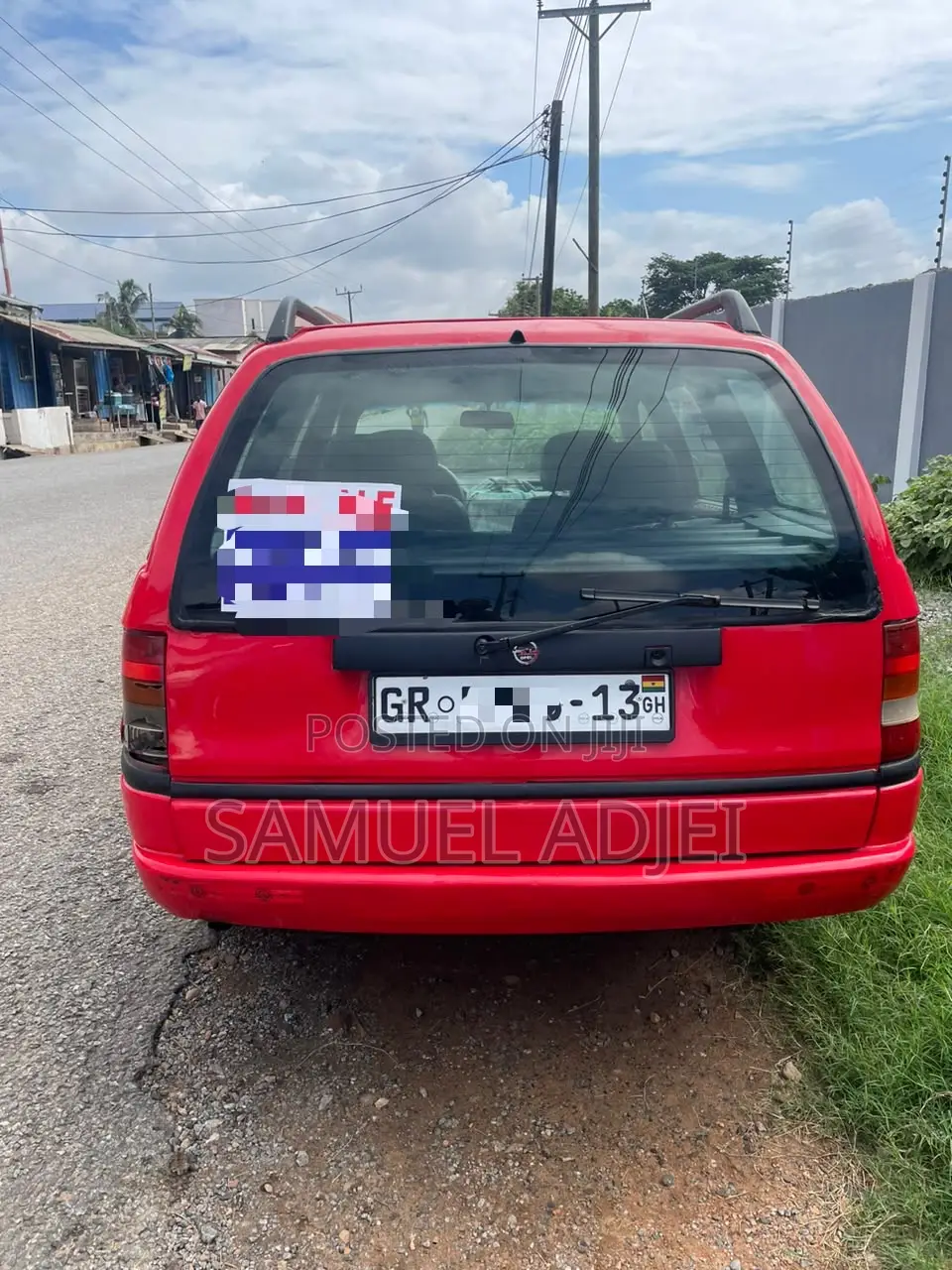 Opel Astra 2007 Red
