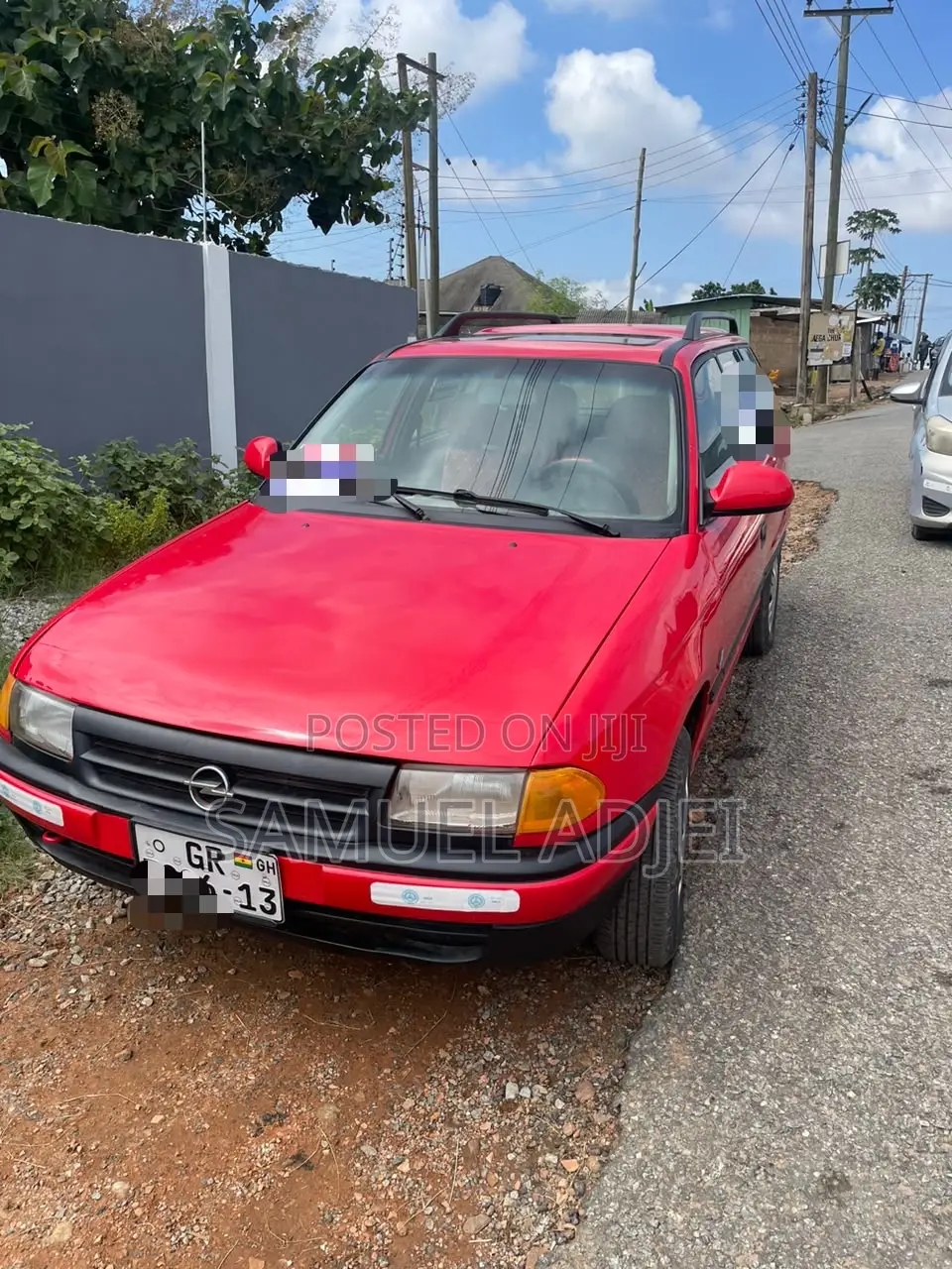 Opel Astra 2007 Red