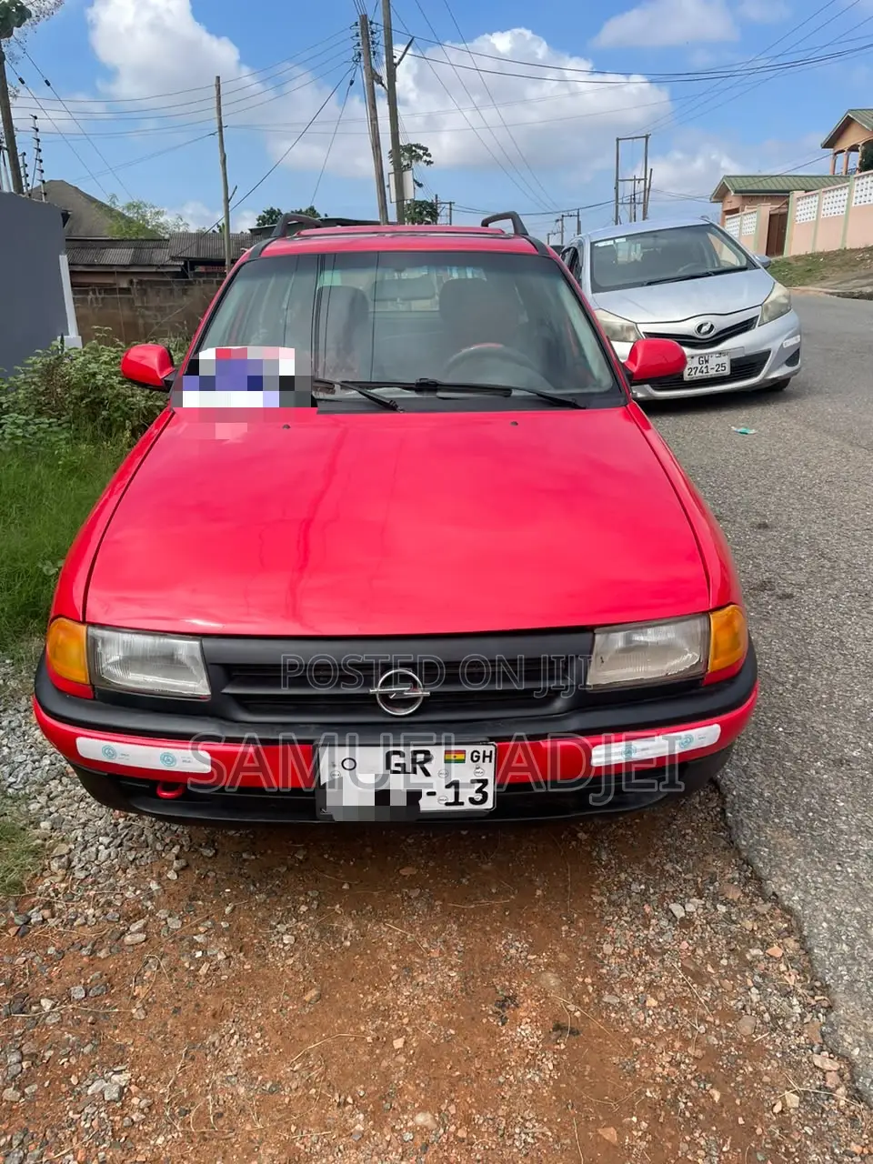 Opel Astra 2007 Red