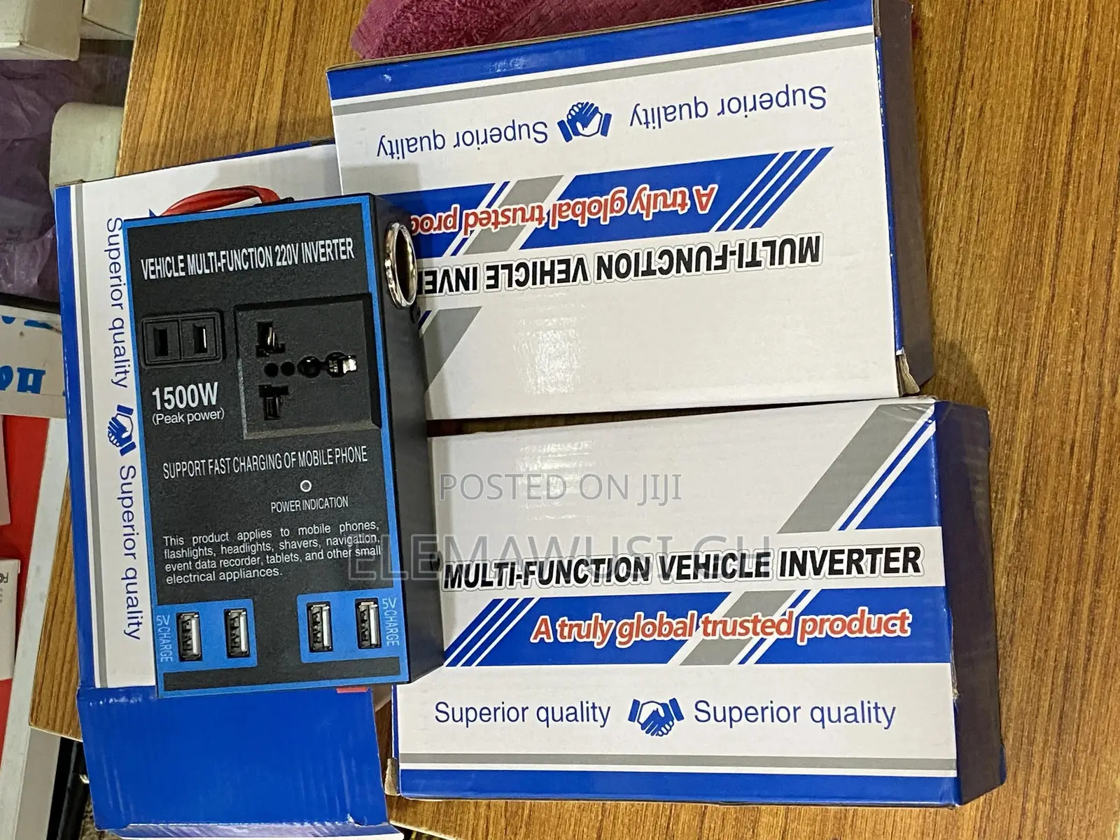Multi Function Vehicle Inverter 1500w
