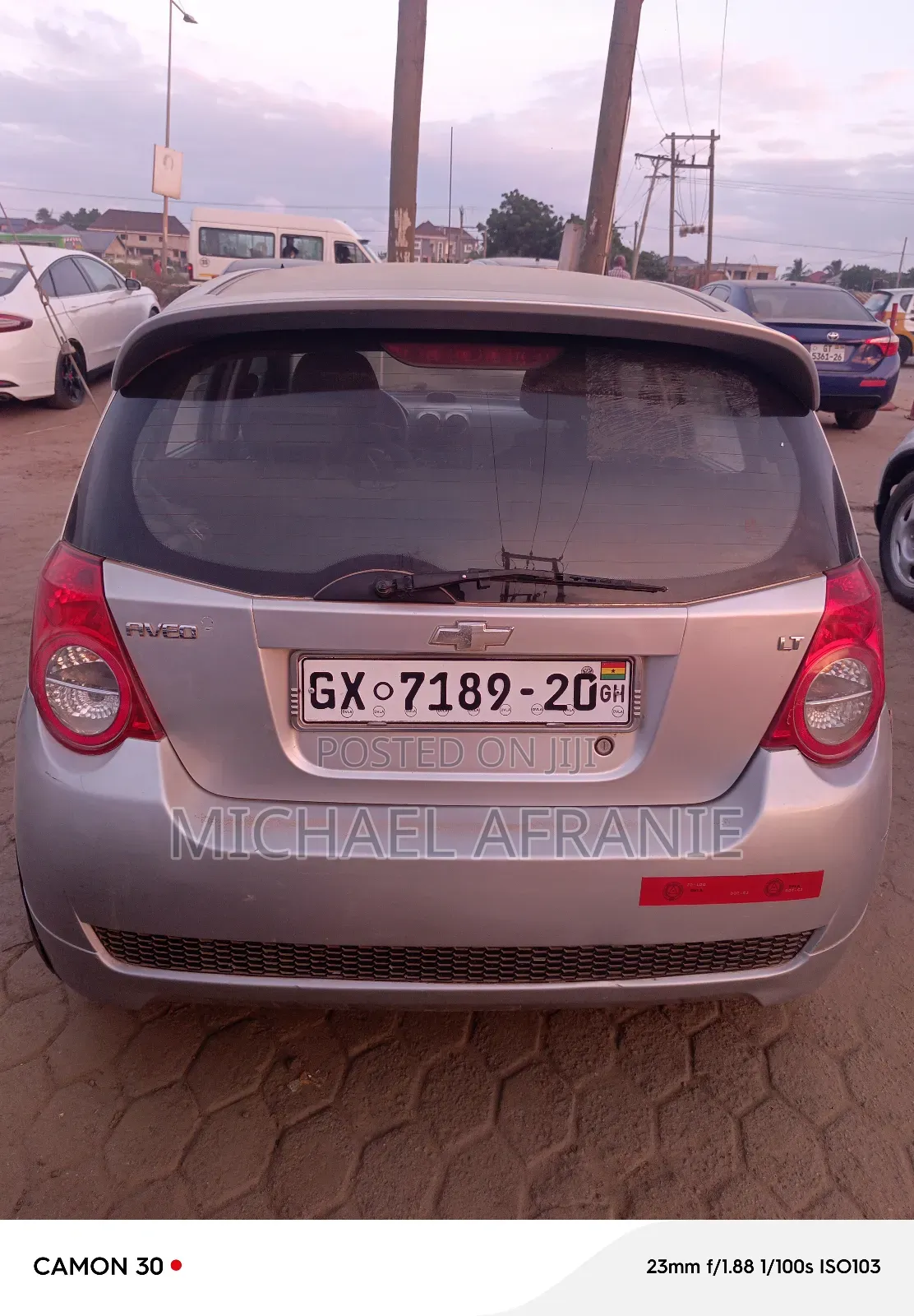Chevrolet Aveo 2LT Hatch 2011 Silver