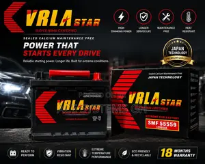 VRLA STAR | Car Battery | Japanese Technology | 11,15,17,19 21 Plate