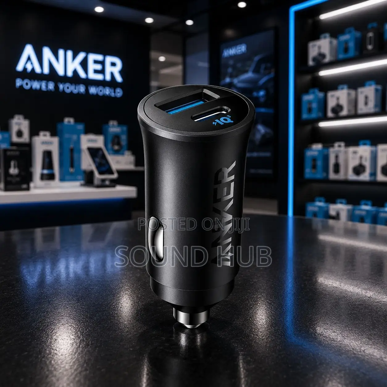 Anker Car Charger (30W, 2 Ports)