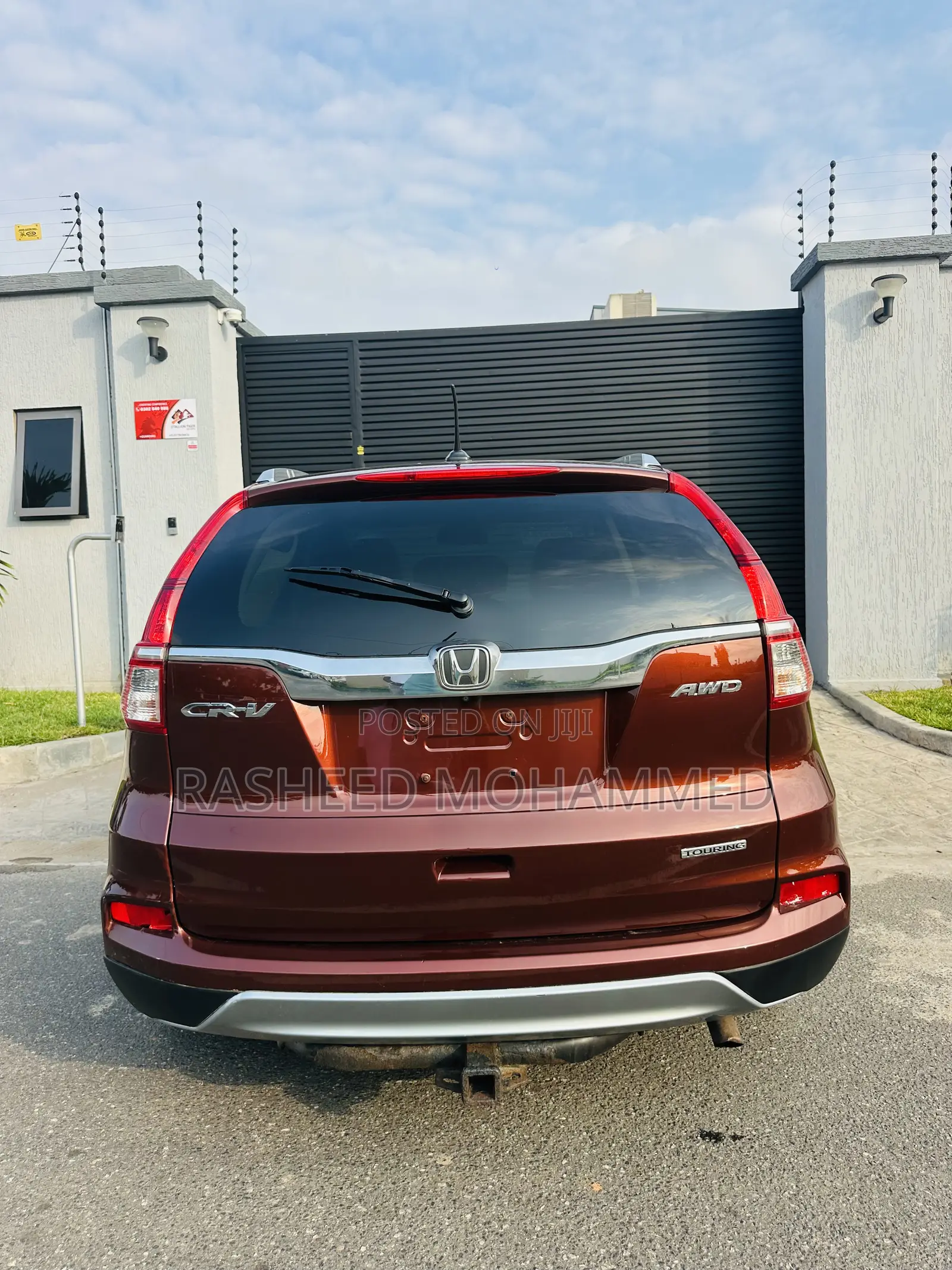 Honda CR-V Touring 4dr SUV AWD (2.4L 4cyl CVT) 2015 Burgundy