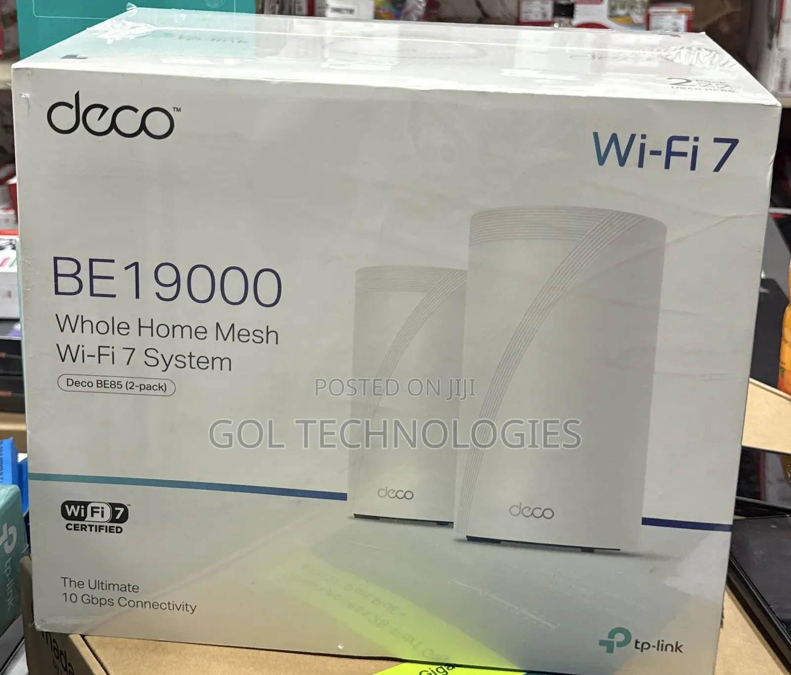 TP-Link Be19000 Mesh Wifi 7 System Deco Be85 2 Pack
