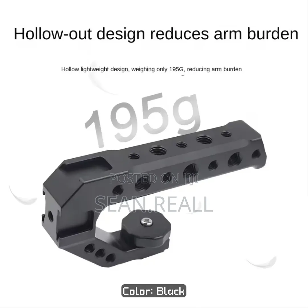 Camera Top Handle (Rabbit Cage Handle) for DSLR and Mirrorless Cameras