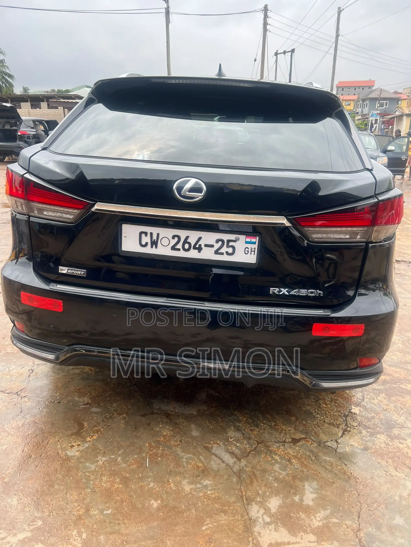 Lexus RX 450h 2022 Black