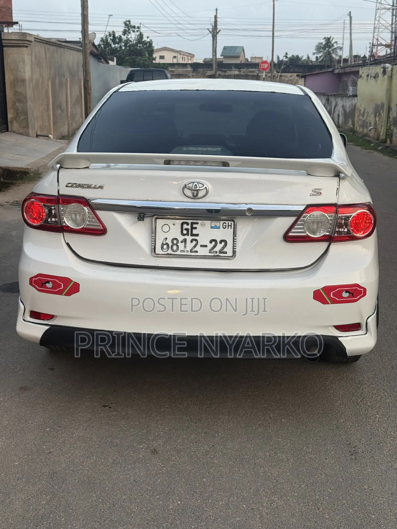 Toyota Corolla S 4dr Sedan (1.8L 4cyl 4A) 2013 White