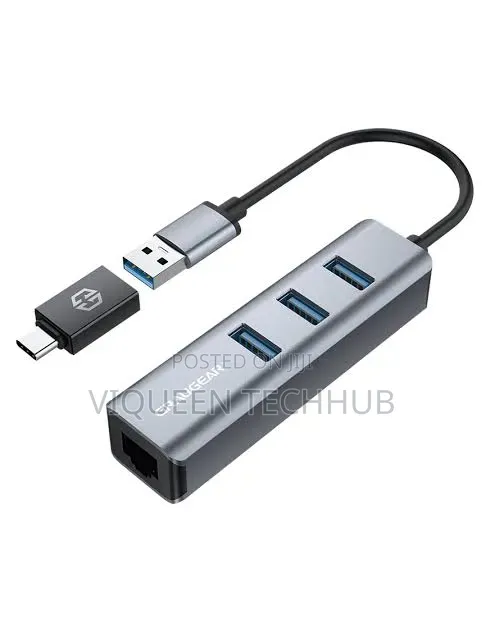3.0 Hub +Lan Metal