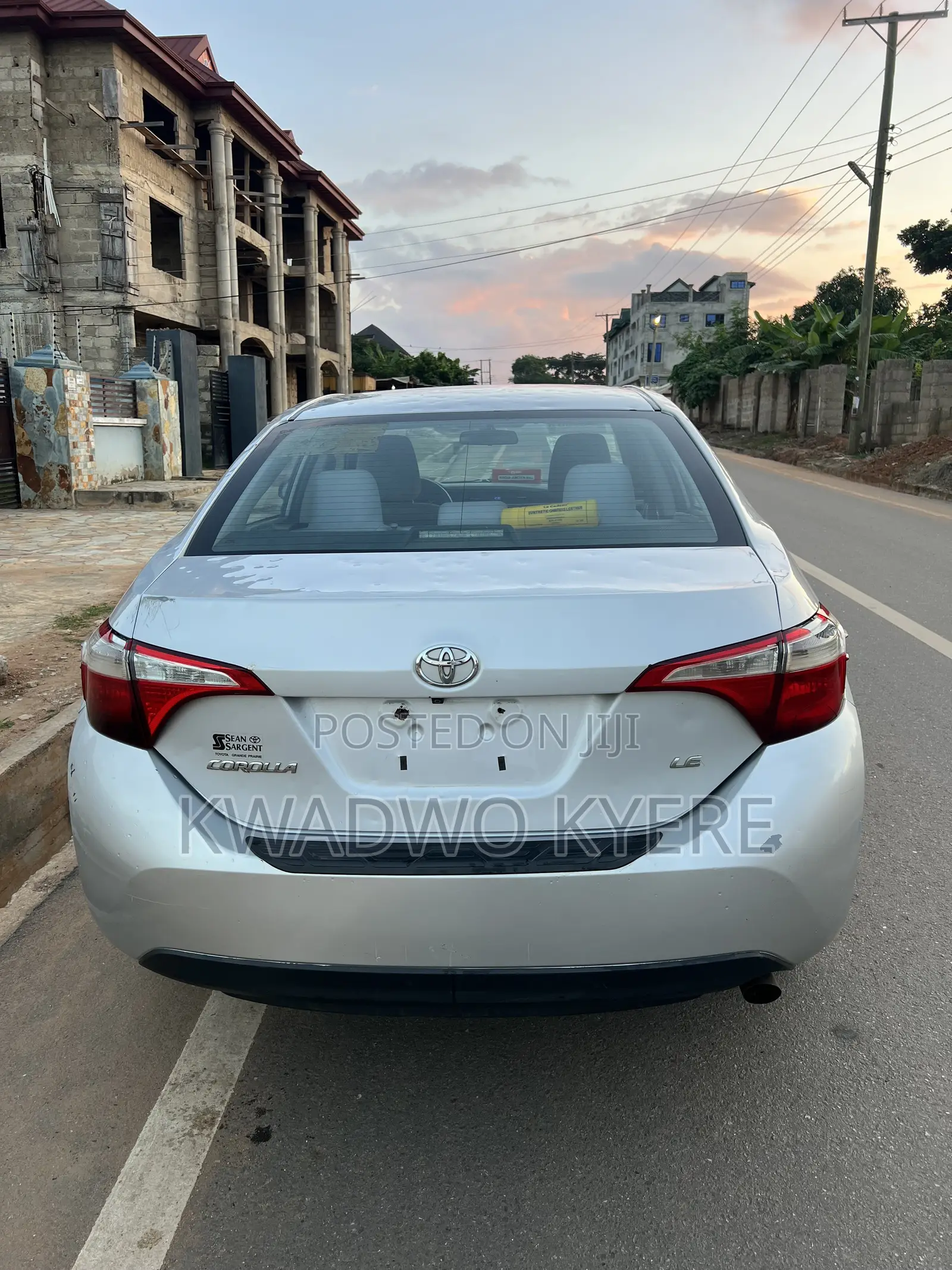 Toyota Corolla L 4dr Sedan (1.8L 4cyl 4A) 2015 Silver