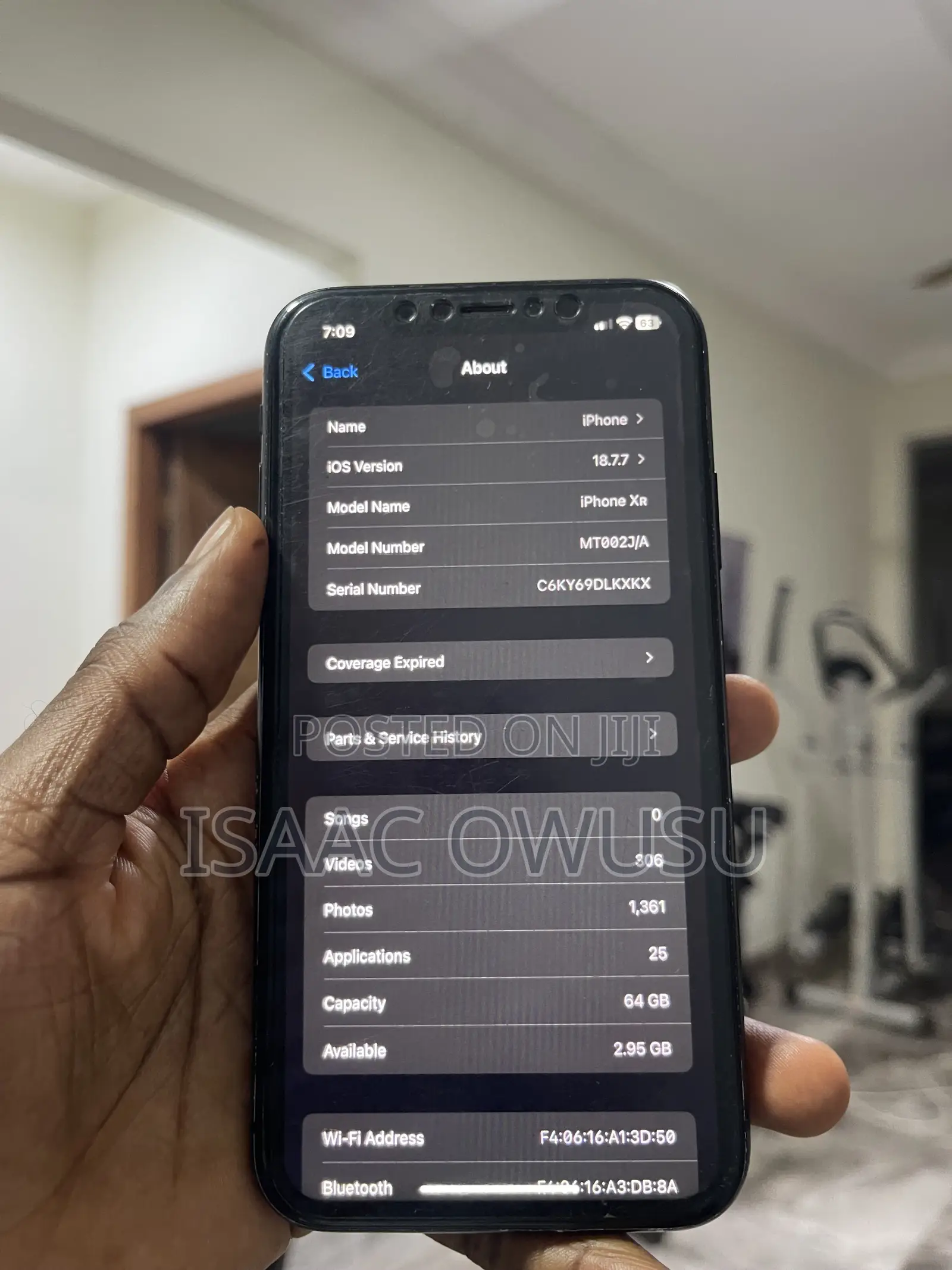 Apple iPhone XR 64 GB Black