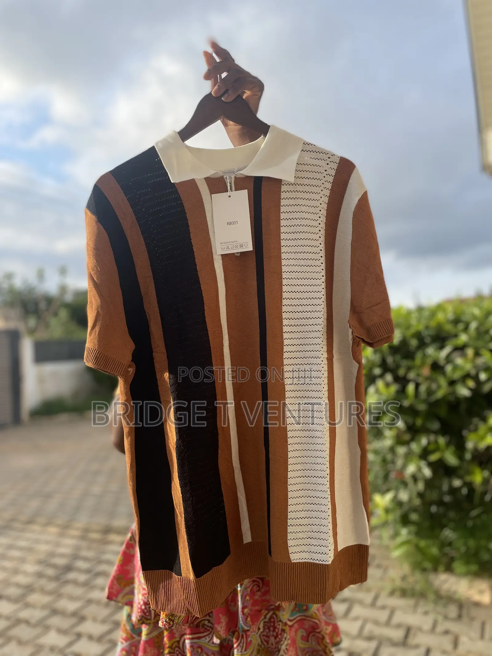 Men’s Quarter-Zip Knit Polo