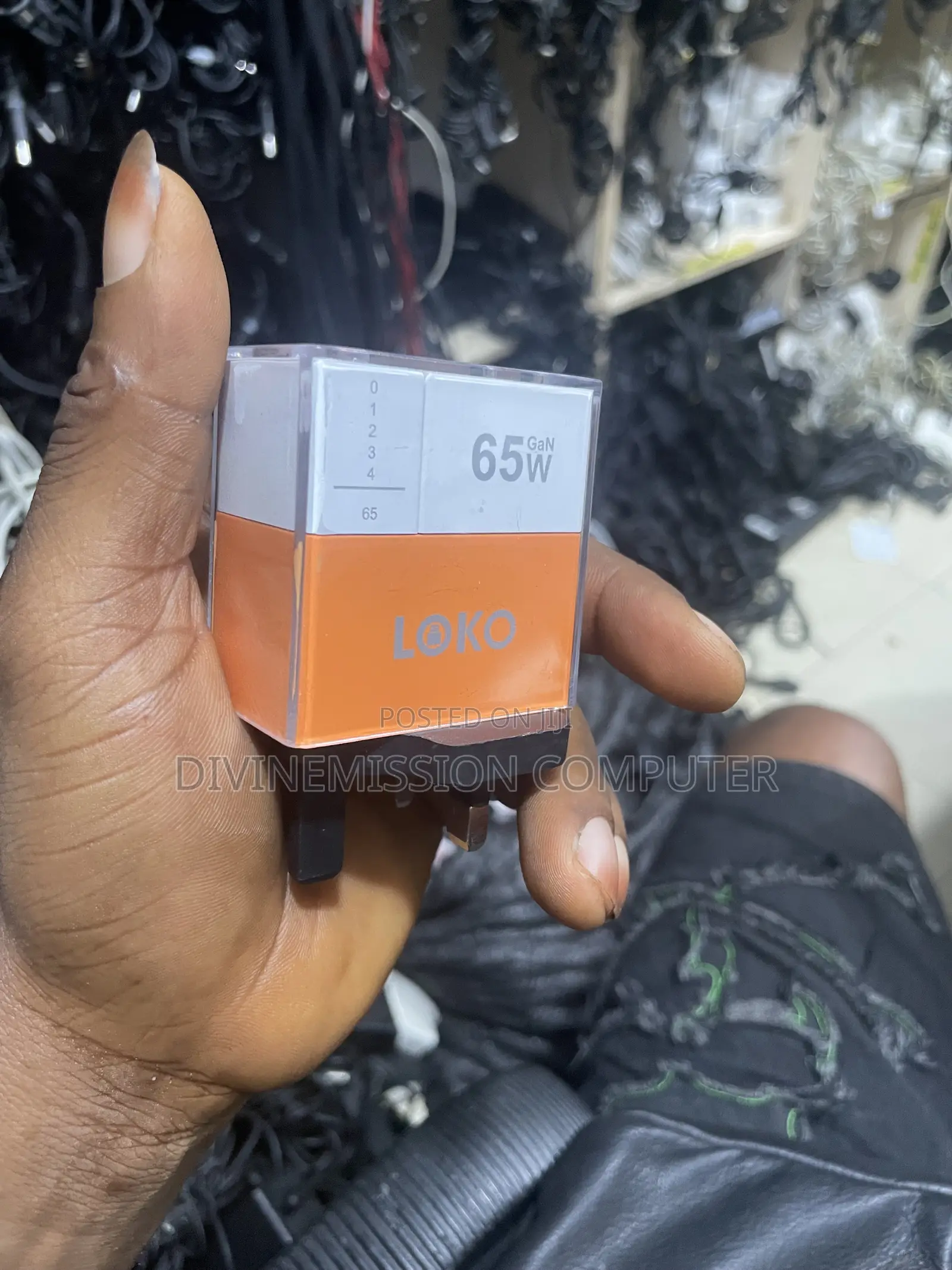 LOKO GE Phone Charger 2 Type C 1 USB 65w Uk Used