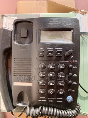 Ornin Y043 Corded Landline Telephone With Cord Wall ConnectionCable