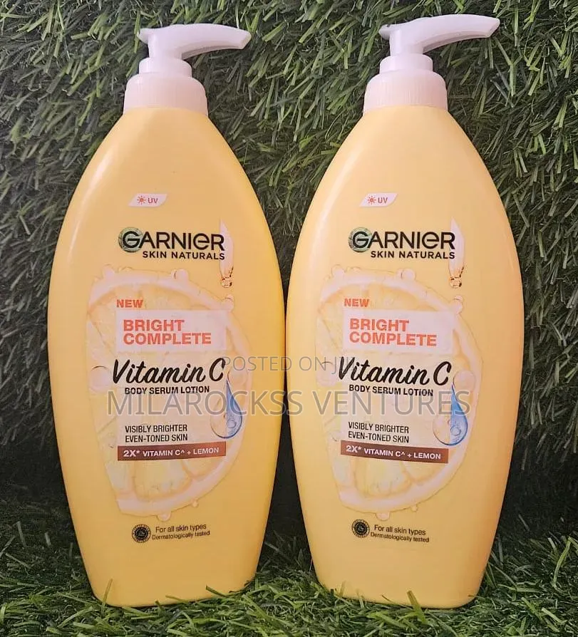 Garnier Skin Natural Brighten Complete Vitamin C Body Serum Lotion