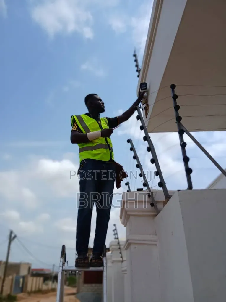 CCTV Electric Fence Automated Gate Installation