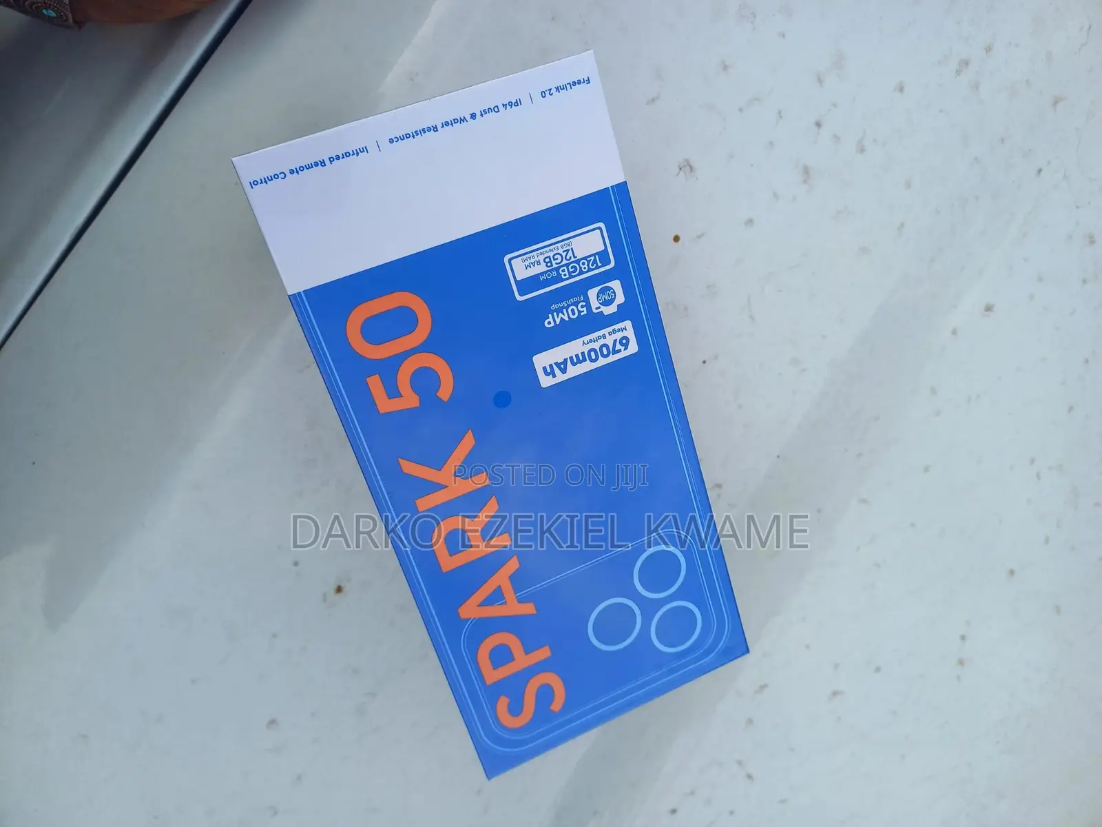 New Tecno Spark 50 128 GB Blue