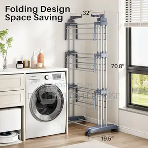 3-Tier Extendable Clothes Drying Rack