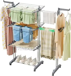 3-Tier Extendable Clothes Drying Rack